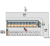 ★手数料０円★館林市栄町　月極駐車場（LP）